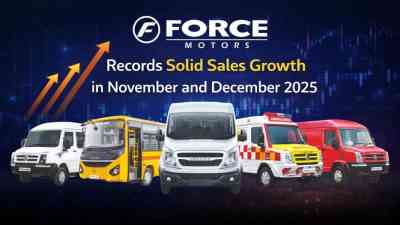 Force Motors Records Solid Sales Growth in November and December 2025